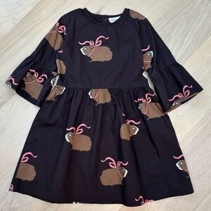 Mini Rodini Guinea Pig Dress Size 116/122